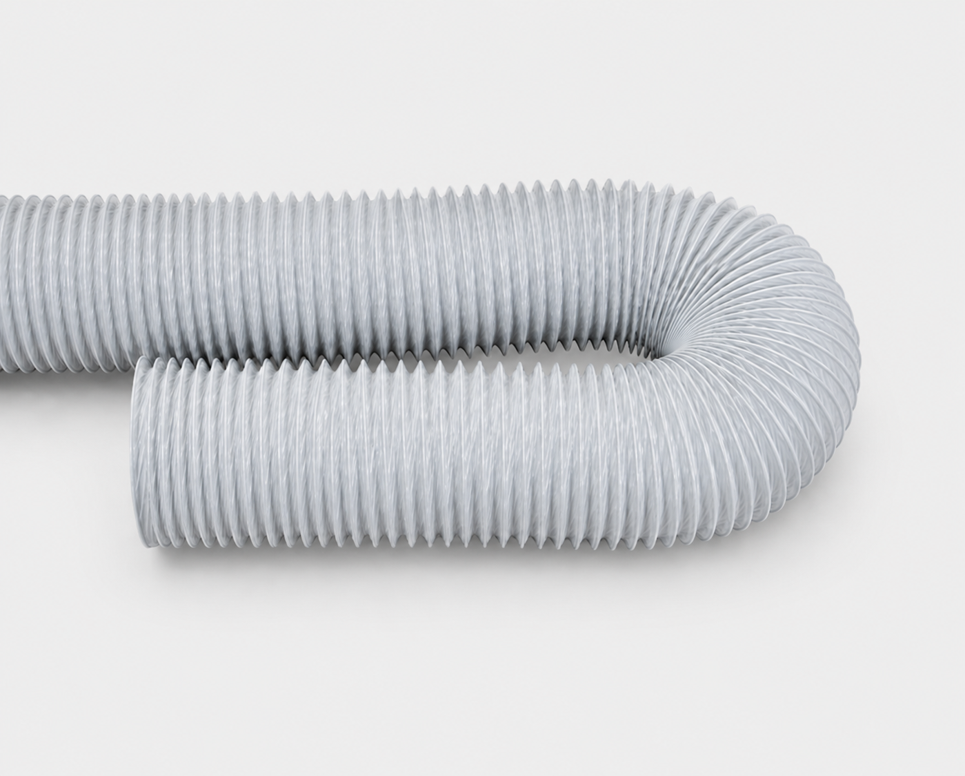 Gaine pour VMC en PVC gris - diam 125 mm - L 10 m